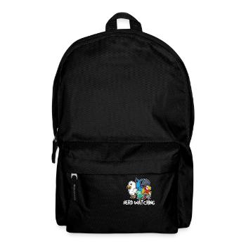 Nerd Watching Funny Birdwatching Funny Bird Watchi - Rucksack - Schwarz - Vorne