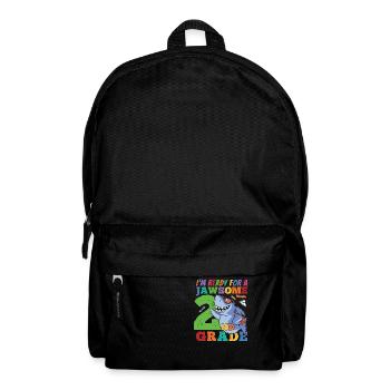Second Grader Awesome Back to School Geschenkidee - Rucksack - Schwarz - Vorne