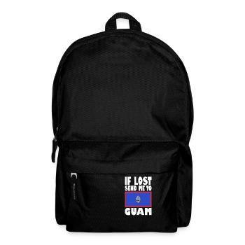 Drapeau de Guam - Sac à dos - noir - Devant