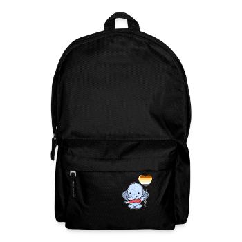 Elefant Herzballon Gay Bear - Rucksack - Schwarz - Vorne