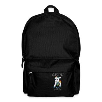 Niedliches aber gefährliches Taekwondo Einhorn - - Rucksack - Schwarz - Vorne