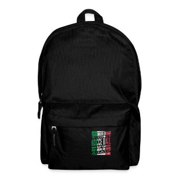 Bocce Ball Player Boules Image Life Without Bocce - Rucksack - Schwarz - Vorne