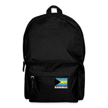 Bahamas Flag Grunge Bahamas Flag - Sac à dos - noir - Devant