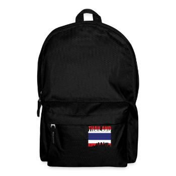 Thaïlande Drapeau Skyline Cadeau - Sac à dos - noir - Devant