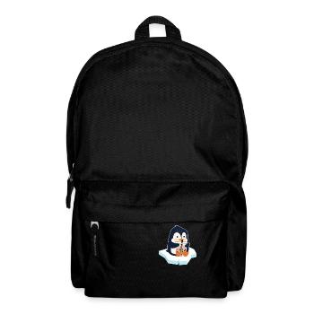 Kawaii Penguin Bubble Tea Boba Tea Penguin - Sac à dos - noir - Devant