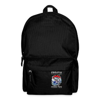 Fishing Tour Croatia - Backpack - black - Front