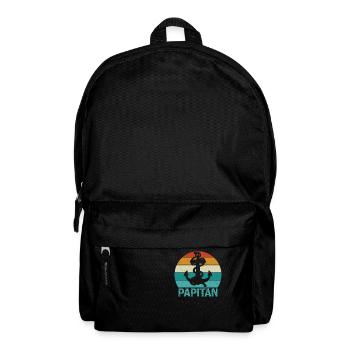 Herren Papitän Papa und Kapitän Lustiges - Sac à dos - noir - Devant