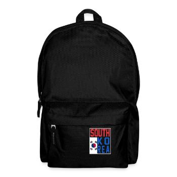 Südkorea - Rucksack - Schwarz - Vorne