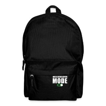 Web Developer Mode On - Backpack - black - Front
