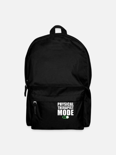 Physiotherapeuten Modus An - Rucksack - Schwarz
