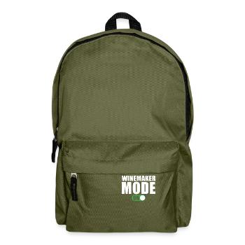 Winemaker mode On - Backpack - olive green - Front