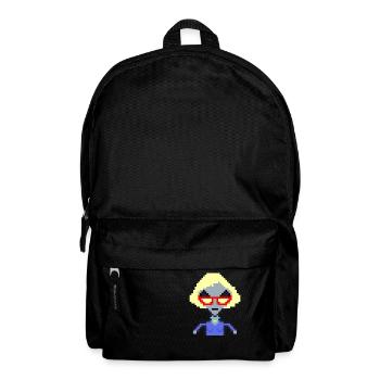 Pixel Alien "Carla Reporter" - Backpack - black - Front