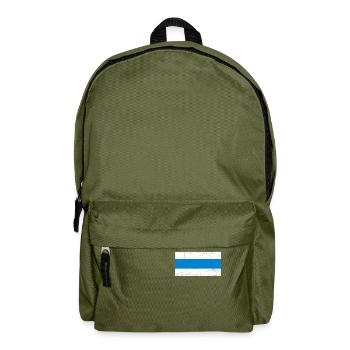 Russia Flag New - Backpack - olive green - Front