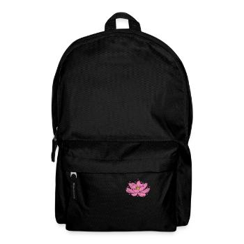 Lotus Flower Plant Lotus Flower Plant - Backpack - black - Front