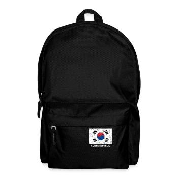 Korean Korean Republic Flag Pride Korean Flag - Rucksack - Schwarz - Vorne