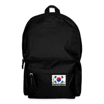 Korean Korean Republic Flag Pride Korean Flag - Rucksack - Schwarz - Vorne