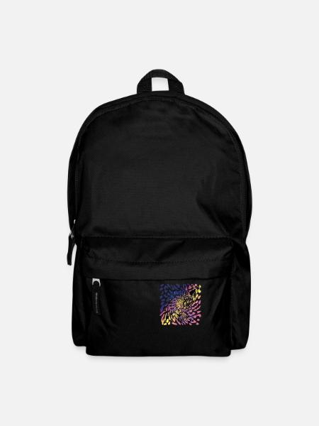 Leopard Raubkatze Animal Print - Rucksack - Schwarz