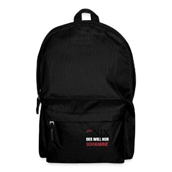 Erzgebirge Schwamme - Rucksack - Schwarz - Vorne