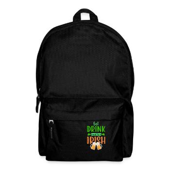 Fête irlandaise de la Saint-Patrick - Sac à dos - noir - Devant