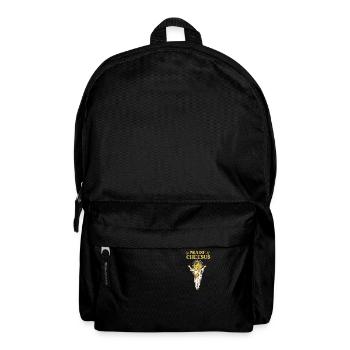 Jesus Christ Cheese Church Christianity Religion - Backpack - black - Front