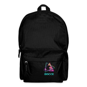 Rétro Vintage Classique Boce Player - Sac à dos - noir - Devant