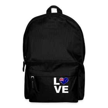 Ich liebe Australien Herz Flagge Australien - Rucksack - Schwarz - Vorne