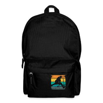 Stunt Scooter Kinder Trick Scooter Tretroller Fun - Rucksack - Schwarz - Vorne
