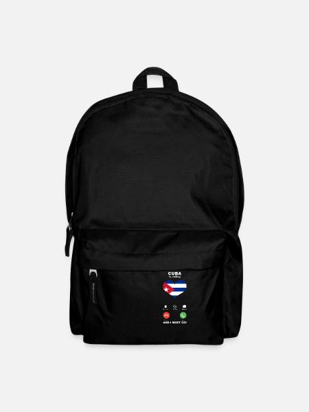 Kuba is calling Kuba Herz Souvenir - Rucksack - Schwarz