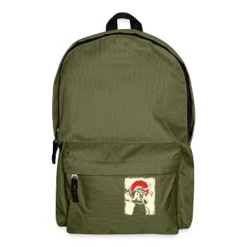 Samouraï - Sac à dos - vert olive - Devant