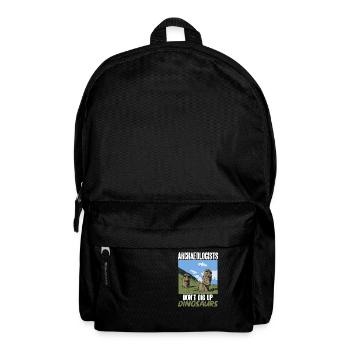 Archéologie Cadeau Archéologue - Sac à dos - noir - Devant