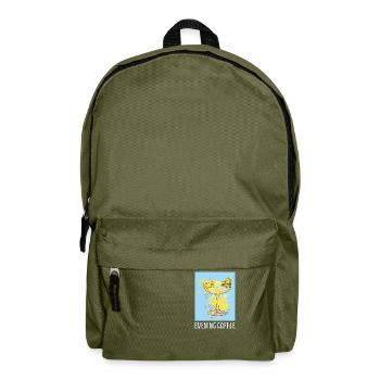 COCKTAIL EVENING COFFEE - Backpack - olive green - Front