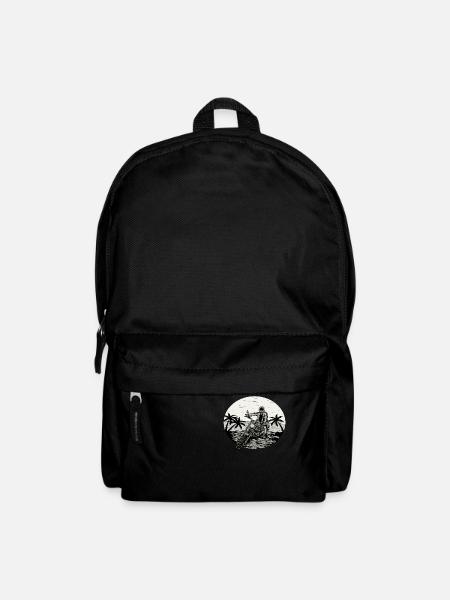 Motorrad Motorradfahrer Biker Feuerstuhl Biken - Rucksack - Schwarz