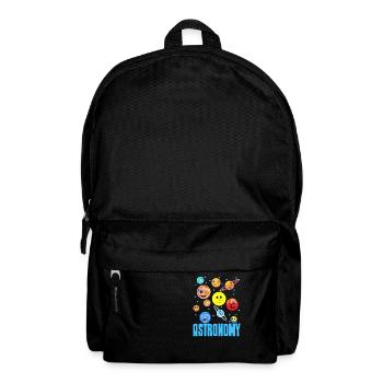 Mignon Awesome Planet Astronomy Designs T-Shirt - Sac à dos - noir - Devant