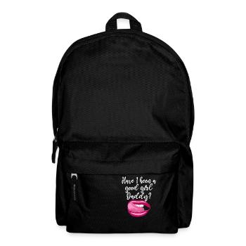 War Ich Ein Gutes Mädchen Daddy? Naughty Kinky - Rucksack - Schwarz - Vorne