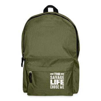 La vie sauvage m’a choisi 12 - Sac à dos - vert olive - Devant