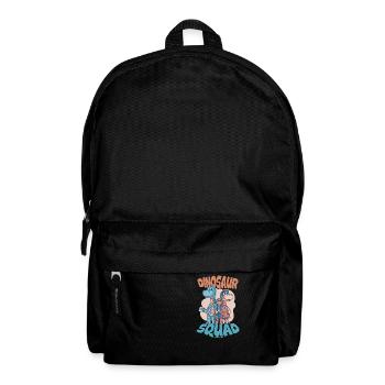 Dinosaur Squad - Rucksack - Schwarz - Vorne