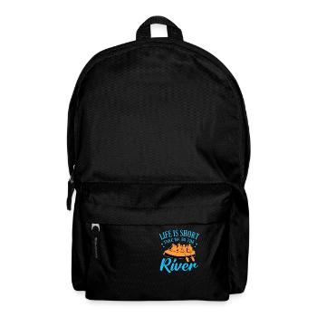 River rafting leben - Rucksack - Schwarz - Vorne