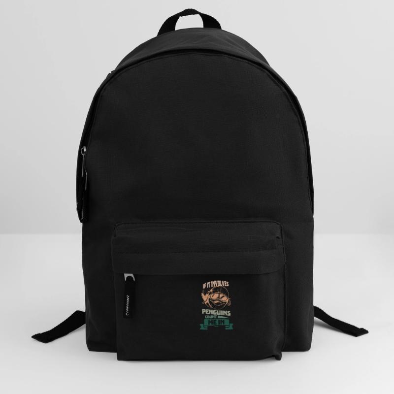 If It Involves Penguins Count Me In Backpack