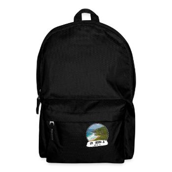 St. Kitts & Nevis Souvenir - Rucksack - Schwarz - Vorne