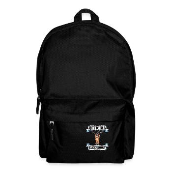 Chemise de nuit officielle noël - Sac à dos - noir - Devant