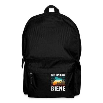 Ich Bin Eine Biene Imker Biene Bienenflüsterer Ges - Rucksack - Schwarz - Vorne