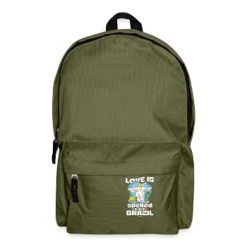 Brasilien - Rucksack - Olivgrün - Vorne