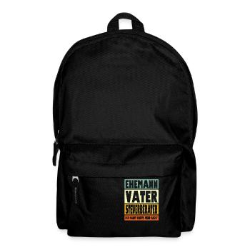 Steuerberater Vater Ehemann Held - Rucksack - Schwarz - Vorne
