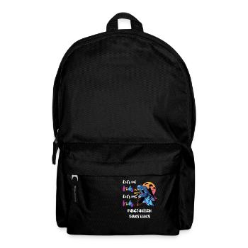 Grammatik Englischlehrer Englisch Sprache Lernen - Rucksack - Schwarz - Vorne