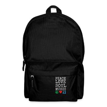 | de vêtements Funk Costume vintage des années 70 pour la musique soul - Sac à dos - noir - Devant