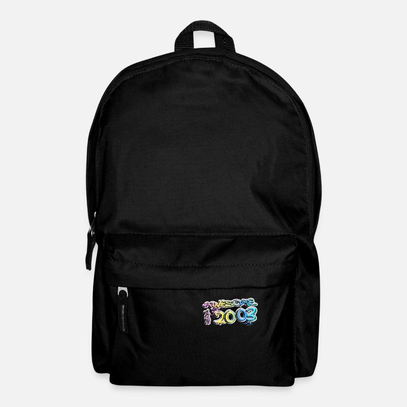 Awesome since 2003 Graffiti Motiv - Rucksack - Schwarz