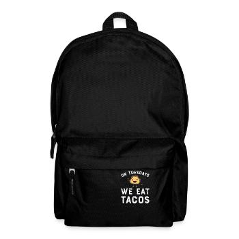 Taco Mexikanische Essen Mexico Tortilla Burrito - Rucksack - Schwarz - Vorne