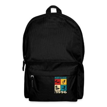 Awesome since 1996. Wakeboard Lifestyle - Rucksack - Schwarz - Vorne