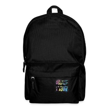 Je ne suis pas parfait, je suis original depuis 1999 Graffiti - Sac à dos - noir - Devant
