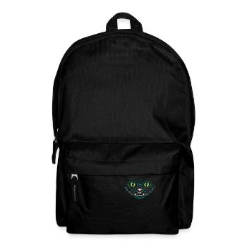 Grinse Katze - Rucksack - Schwarz - Vorne
